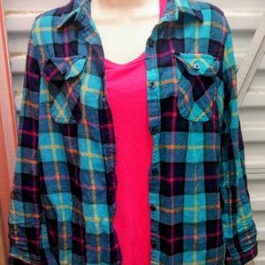 Flannel with matching tank